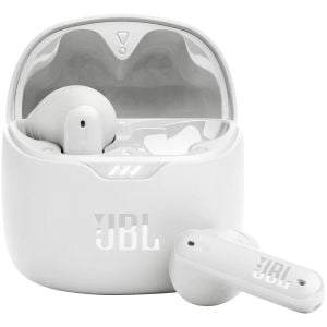 Casti In-Ear JBL Tune Flex, True Wireless, Bluetooth, Active Noise Cancelling, IPX4, JBL Sound Fit, Alb