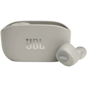 Casti In-Ear JBL Vibe 100, Bluetooth, TWS, Alb Ivory