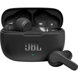 Casti In-Ear JBL Wave 200TWS, True wireless, Bluetooth, Microfon, Negru
