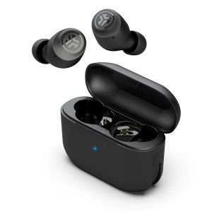 Casti In-Ear JLAB Go Air Pop, True Wireless Earbuds, Dual Connect, Sunet EQ3, Negru