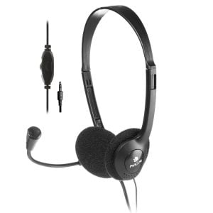 Casti On-Ear NGS MS 103 Pro, Control volum, Negru