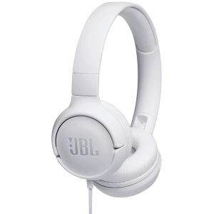 Casti On-Ear JBL, Tune 500, Cu fir, Alb