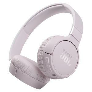 Casti On-ear JBL Tune 660NC, Wireless, Active noise cancelling, Bluetooth, Asistent vocal, Roz
