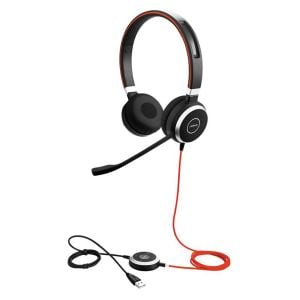 Casti Over-Ear Jabra Evolve 40 MS Stereo, Negru