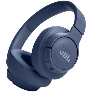 Casti Over-Ear JBL Tune 720BT, JBL Pure Bass Sound, Bluetooth 5.3, Conexiune multi-point, Asistent vocal, Albastru