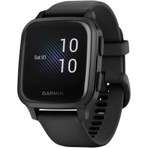 Ceas smartwatch Garmin Venu Sq, Music Edition, Negru