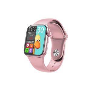 Ceas Smartwatch HW12, Design modern, Bluetooth, Roz