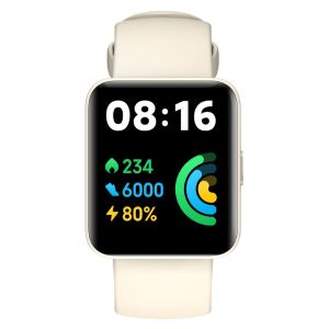 Ceas Smartwatch Xiaomi, Redmi Watch 2 Lite, Afisaj HD cu ecran tactil, Android/iOS, Ivory