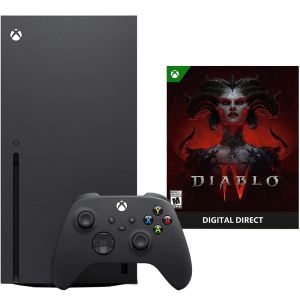 Consola Microsoft Xbox Series X, 1TB + Diablo IV Bundle, Negru