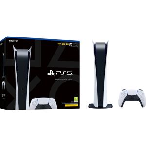 Consola PlayStation 5, PS5, Sony, Digital Edition, 16GB RAM, 825 GB, Alb