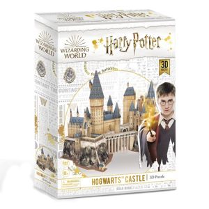 Jucarie Puzzle 3D, CubicFun, Harry Potter-Castelul, 197 piese, Multicolor