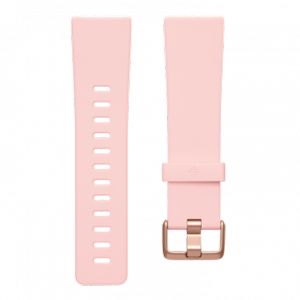 Curea Bratara Smartband Fitbit, pentru Fitbit Versa 2 Classic, Small, Silicon, Petal Pink