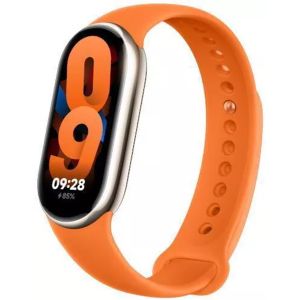 Curea pentru Bratara Smartband Xiaomi Mi Band 8, silicon, Portocaliu