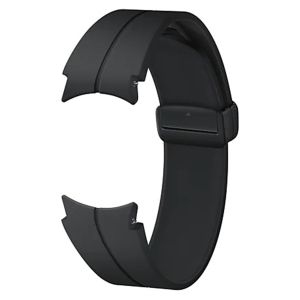Curea pentru Ceas Smartwatch, Samsung Sport D-Buckle pentru toate Samsung Galaxy Watch4 / Watch5, Negru