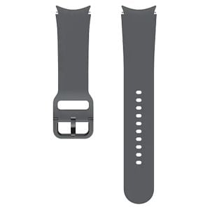 Curea pentru Ceas Smartwatch, Samsung Sport pentru Galaxy Watch 4 /  5, 20mm, M/L, Graphite