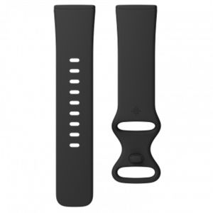 Curea smartwatch, Fitbit, pentru Fitbit Versa 3, Large, Black