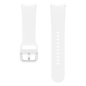 Curea pentru Ceas Smartwatch, Samsung, Sport Band, pentru Samsung Galaxy Watch5/Watch5 Pro, S/M, White
