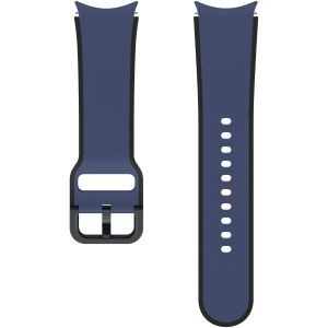 Curea pentru Ceas Smartwatch, Samsung Two-tone Sport Band pentru Galaxy Watch5, 20mm, (S/M), Navy
