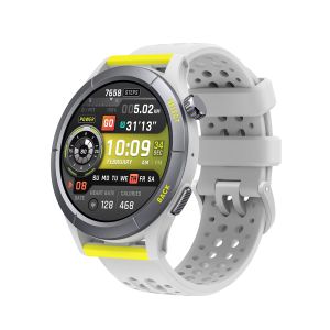 Ceas Smartwatch Amazfit Cheetah (Rotund), AMOLED, 5 ATM, Gri