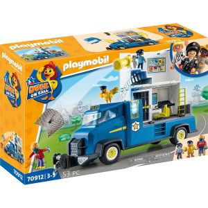 Jucarie Playmobil Duck On Call, Camion de politie, 70912, Multicolor