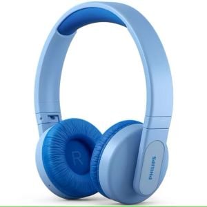 Casti Over-Ear Philips Kids, Lighting, Bluetooth, autonomie 28 ore, Albastru