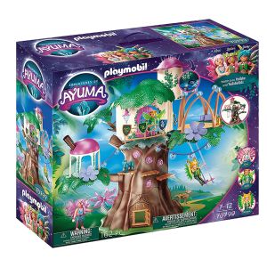 Jucarie Playmobil Adventures of Ayuma, Copacul comunitatii, 70799, Multicolor