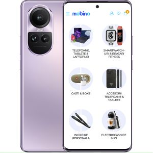 Telefon mobil OPPO Reno10 Pro, Dual SIM, 256GB, 12GB RAM, 5G, Violet Glossy