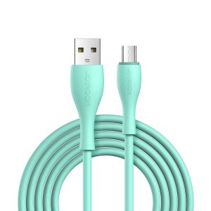Cablu de date Joyroom S1030M8, USB - Micro-USB 2.4A, 1m, Verde