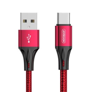 Cablu de date Joyroom S1530N1, USB - Type-C, 3A, 1.5m, Rosu