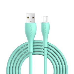 Cablu de date Joyroom S1030M8, USB - Type-C, 3A, 1m, Verde