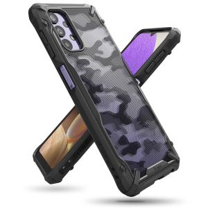 Husa de protectie telefon Ringke Fusion X pentru Samsung Galaxy A32 5G, Camuflaj