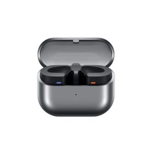 Carcasa incarcare casti Samsung Buds3 Charging Case, Silver