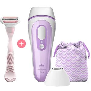  Epilator IPL Braun Silk-epil Expert Pro 3 PL3132, 300.000 pulsatii, Mov