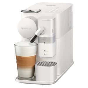 Espressor Nespresso by DeLonghi Lattissima One Evolution EN510.W, 14 capsule cadou, 19 bari, 1450 W, 1 l, Alb