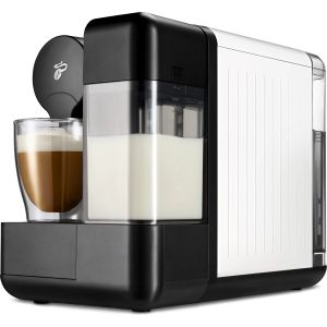 Espressor Tchibo Cafissimo milk white, rezervor apa 1.2l, rezervor lapte 400ml, tip bauturi: Espresso Café Crema, Cafea Lunga, Cappuccino, Latte, Alb