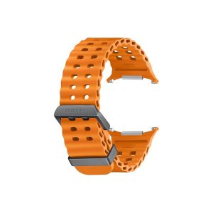 Curea smartwatch Samsung Marine Band pentru Galaxy Watch Ultra, Orange