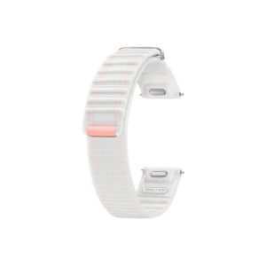Curea smartwatch Samsung Fabric Band pentru Galaxy Watch7, (S/M), Pink White