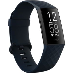Bratara Smartband FITBIT Charge 4, Android/IOS, Storm Blue