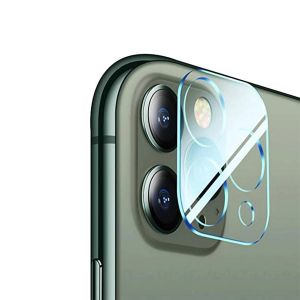 Folie de protectie camera Wozinsky pentru Apple iPhone 12 Pro, 9H, Sticla securizata, Transparent/Negru