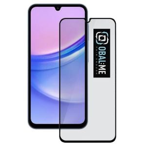 Folie de protectie telefon din sticla OBAL:ME, 5D pentru Samsung Galaxy A15 4G, Negru