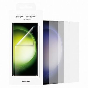Folie de protectie telefon Samsung Galaxy S23 Ultra, Sticla securizata, Transparent