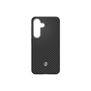 Husa de protectie Samsung Aramid Case pentru Galaxy S25+, Black Silver