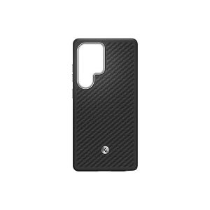 Husa de protectie Samsung Aramid Case pentru Galaxy S25 Ultra, Black Silver