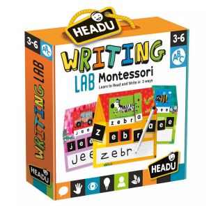 Jucarie Headu-Montessori, Invata sa citesti si sa scrii, Multicolor
