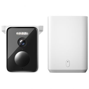 Camera monitorizare video Xiaomi Solar Outdoor Camera Bw400 Pro Set, Alb