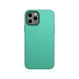 Husa de protectie telefon EnviroBest pentru iPhone 12 Mini, EP4, Material biodegradabil, Verde