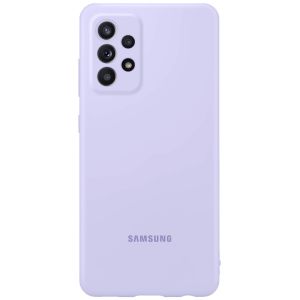 Husa de protectie telefon Silicone Cover pentru Samsung Galaxy A72, Violet