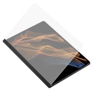 Husa tableta Samsung Note View Cover pentru Samsung Galaxy Tab S8 Ultra, Plastic, Negru / Transparent 