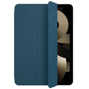 Husa tableta Apple Smart Folio pentru Apple iPad Air 5 / iPad Air 4, mna73zm/a, Poliuretan, Marine Blue