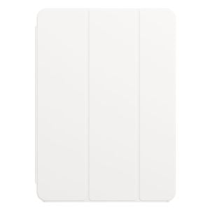 Husa de protectie telefon tableta Apple Smart Folio pentru iPad Pro 11", mxt32zm/a, Poliuretan, Alb